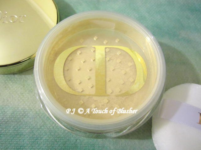 dior golden glow loose powder