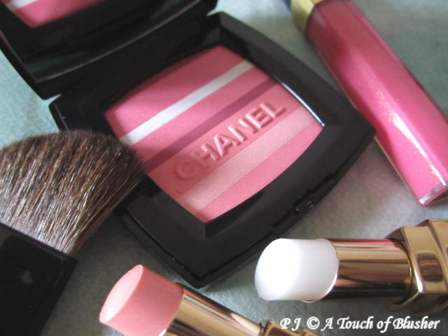 Spring 2012 Makeup Review: Chanel Blush Horizon de Chanel, Rouge Coco Shine  in 68 Candeur, Lèvres Scintillantes in 181 Bagatelle & Rouge Coco Baume